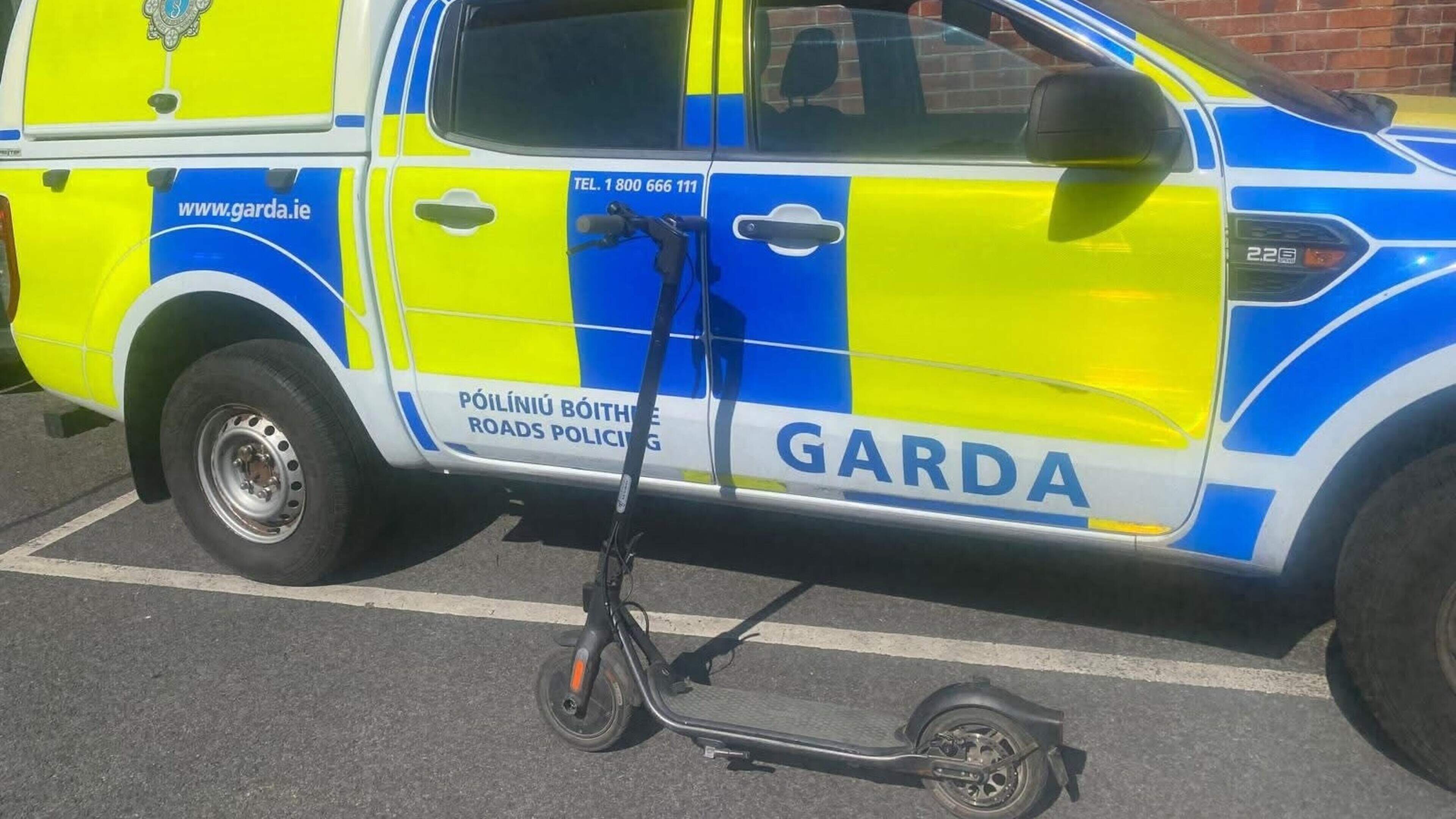 TUSLA notified after Kilkenny rider caught carrying child and large bags on e-scooter